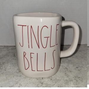 Rae Dunn Jingle Bells Ceramic Mug